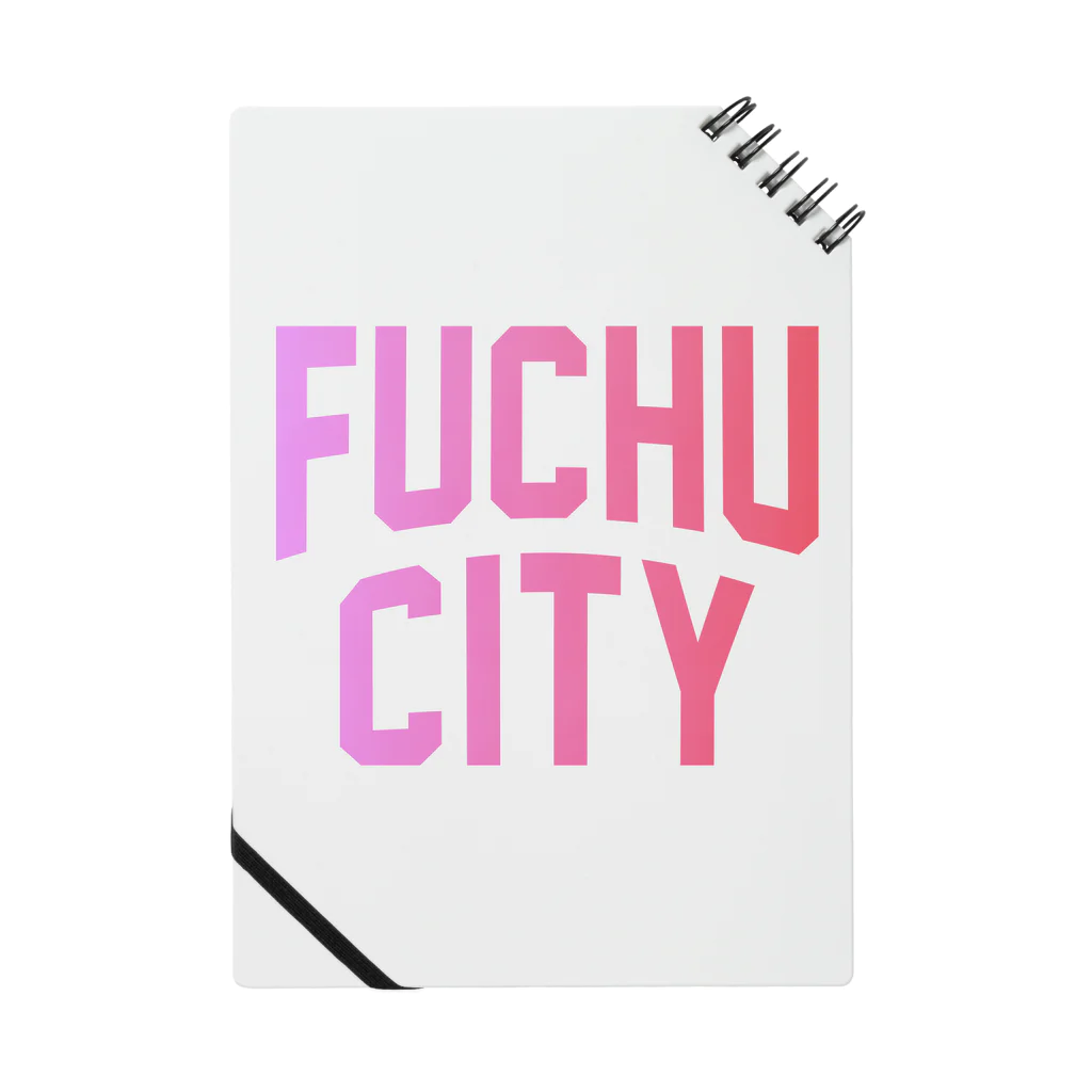 JIMOTOE Wear Local Japanの府中市 FUCHU CITY Notebook