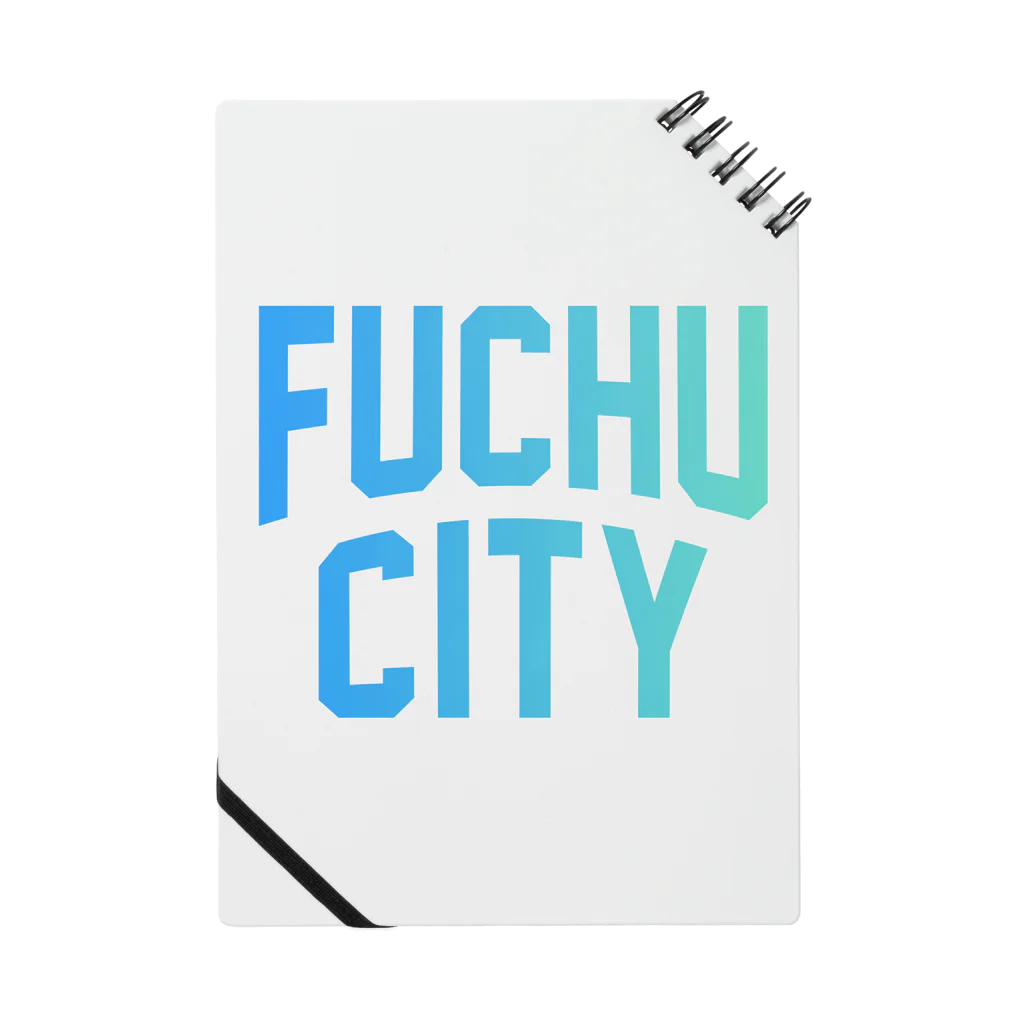 JIMOTOE Wear Local Japanの府中市 FUCHU CITY Notebook