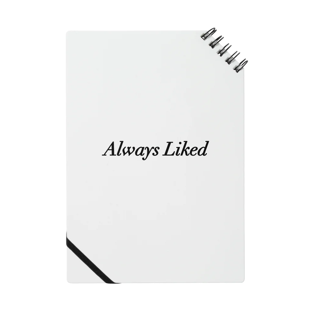 Always Likedのalways liked  ロゴ ノート