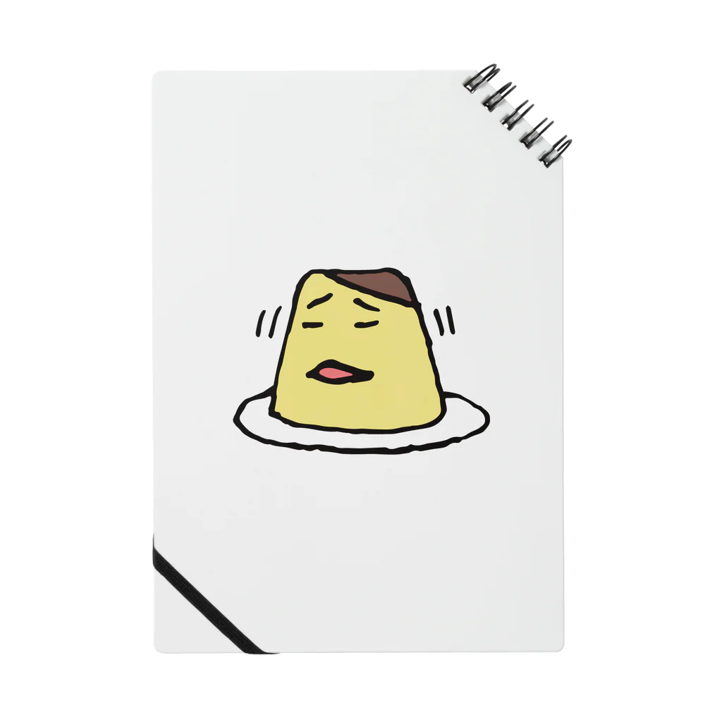 白いくつのいやいやぷりん Notebook