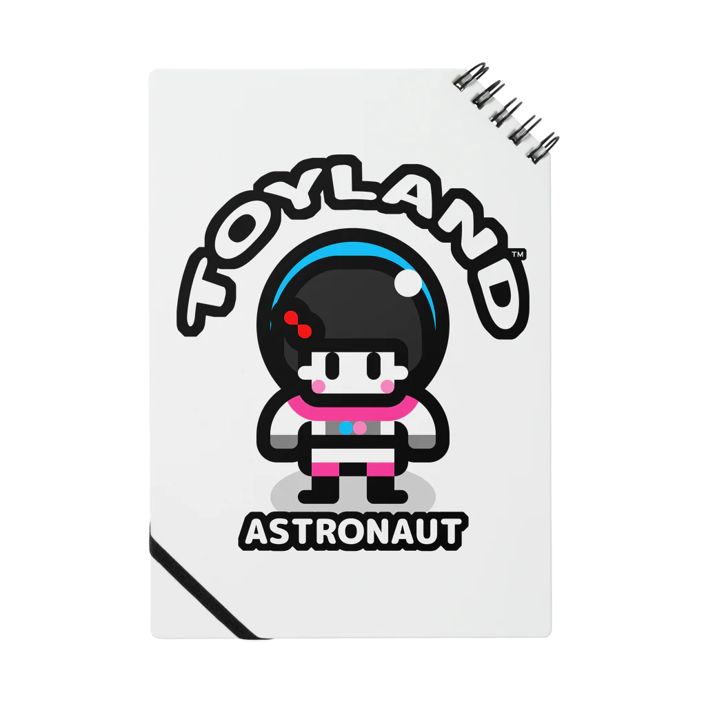 カワイイ オシャレ ポップ な TOYLANDのTOYLAND 宇宙飛行士ちゃん ノート