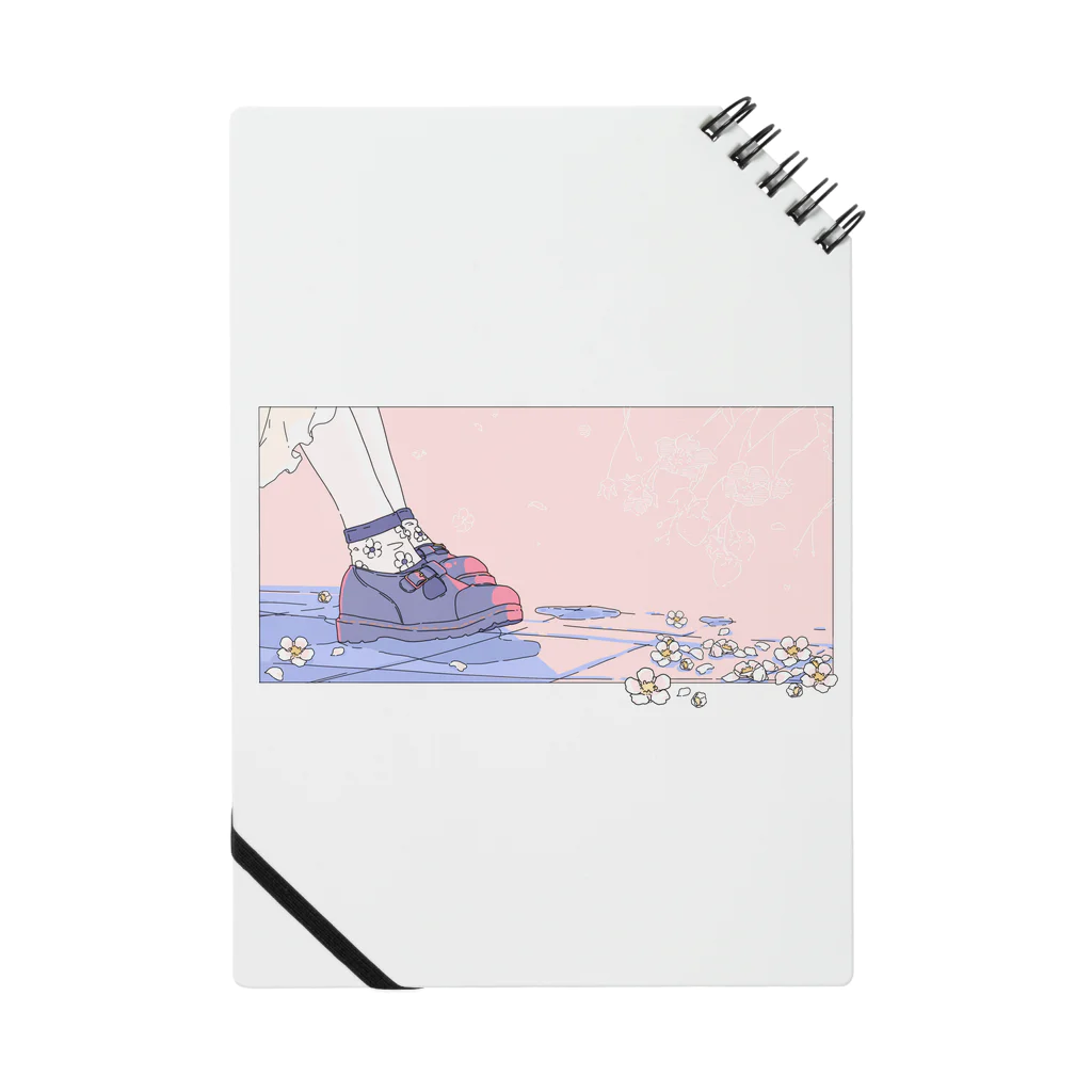 Matsuda Jun@illustのいちごのおんなのこ Notebook