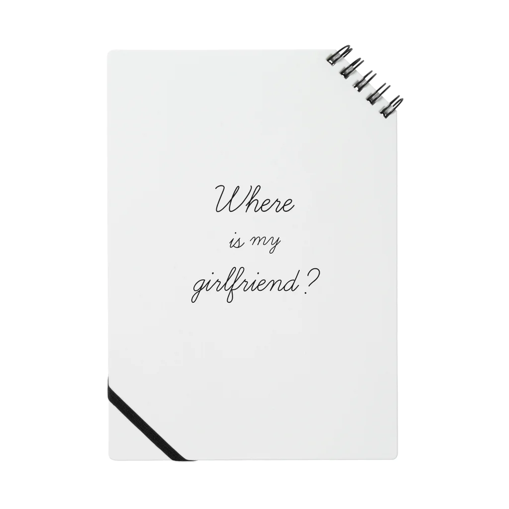 selenaのWhere is my girlfriend ? Notebook