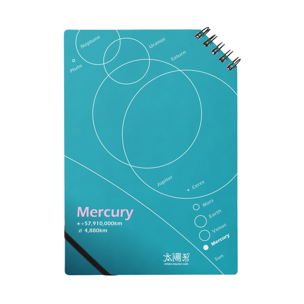 CoCoCotのMercury/水星＜みたか太陽系ウォーク応援！＞ Notebook