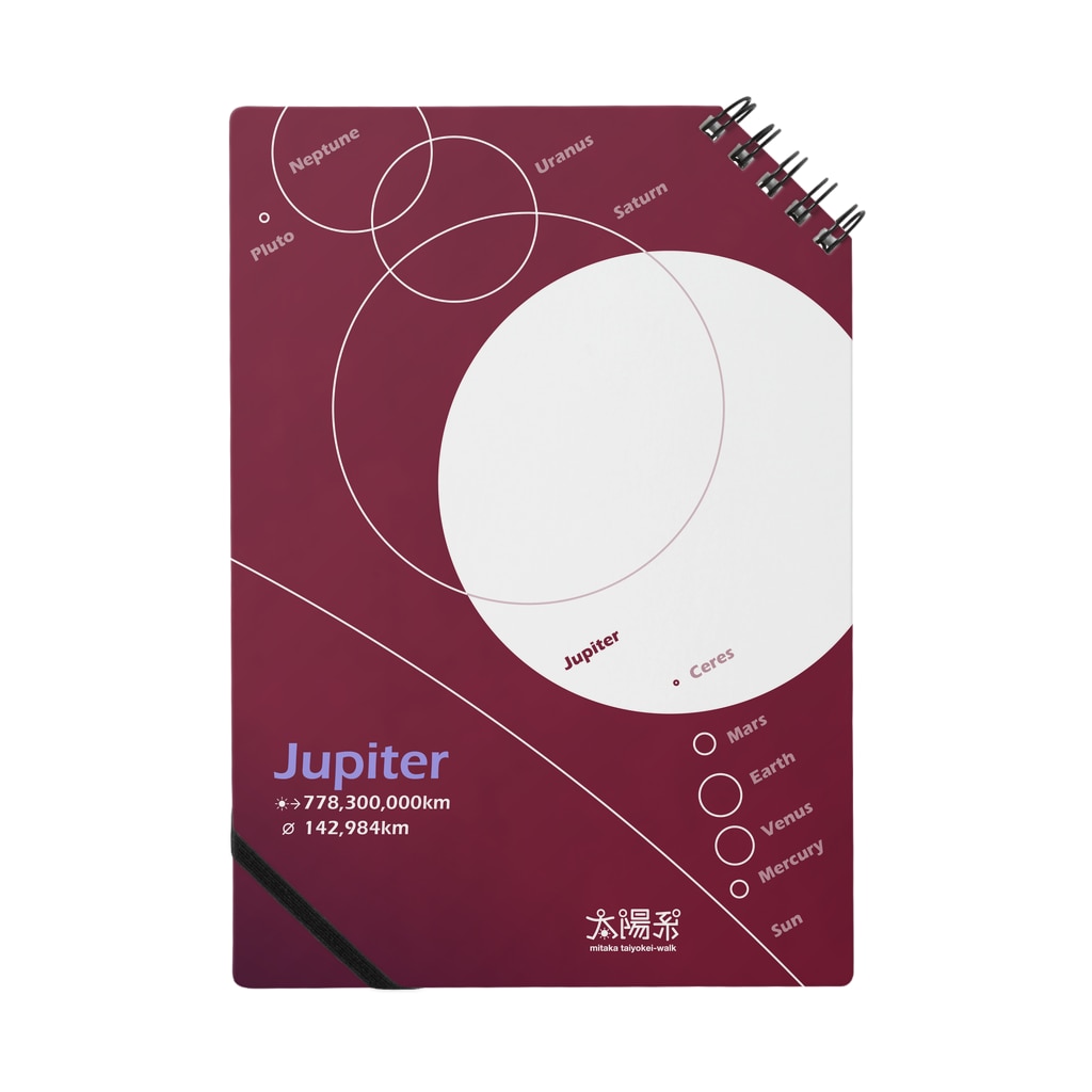 CoCoCotのJupiter/木星＜みたか太陽系ウォーク応援！＞ Notebook