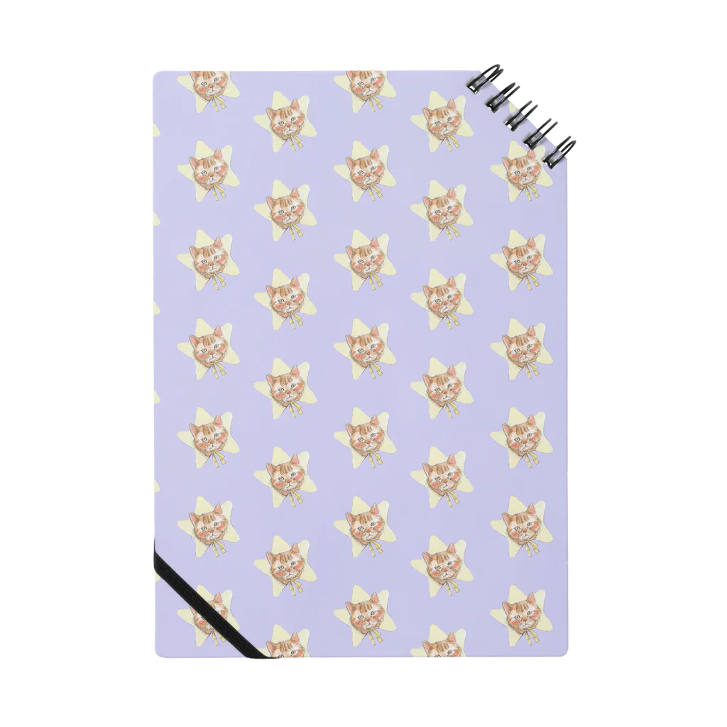 erichandmade × eric_joy_のほしねこ　ドット Notebook