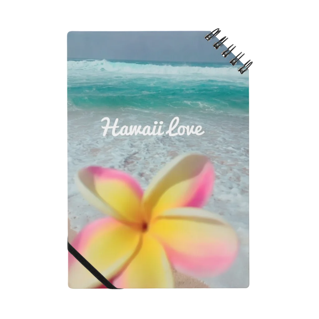 ハワイ-611のpuameria by the sea Notebook