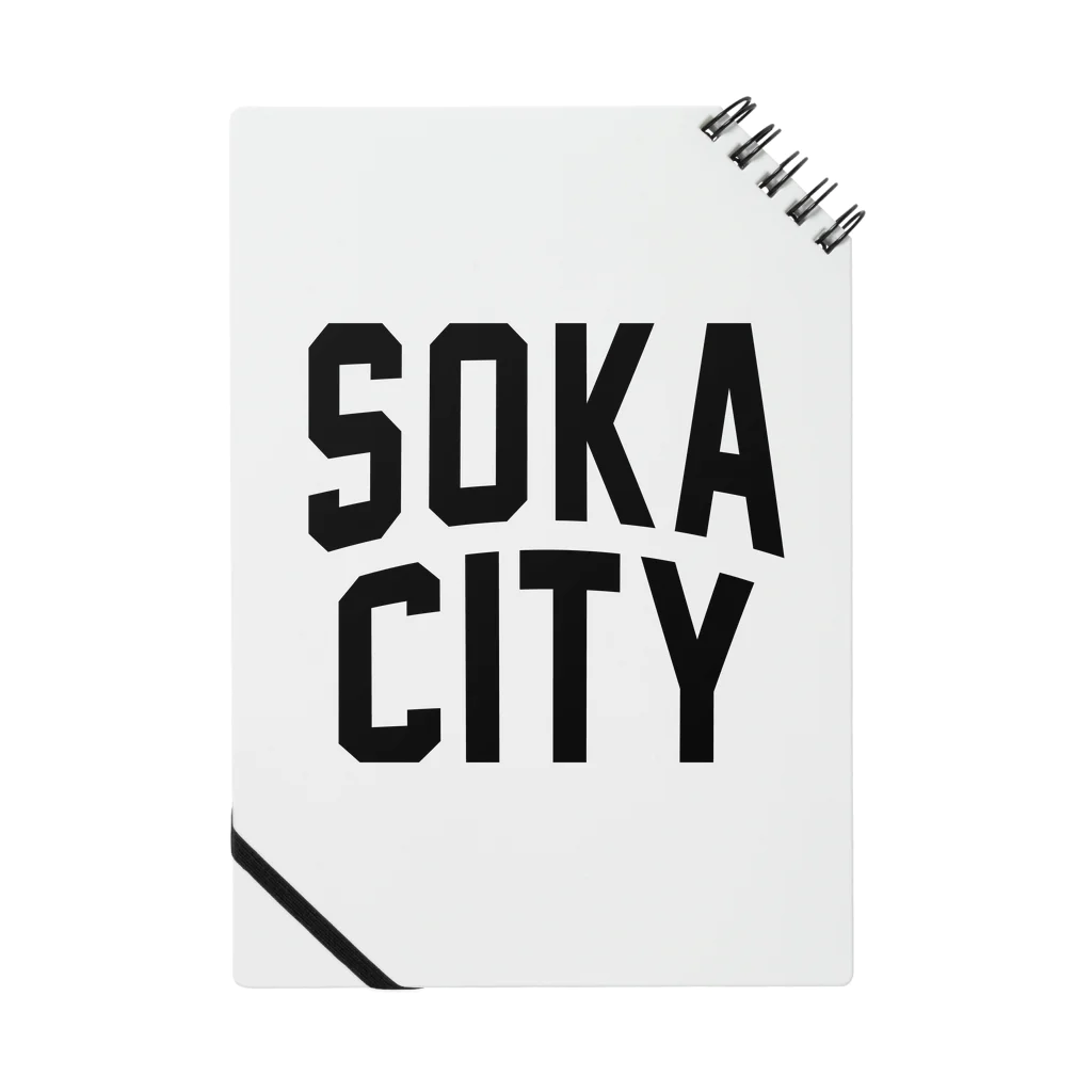 JIMOTOE Wear Local Japanの草加市 SOKA CITY Notebook