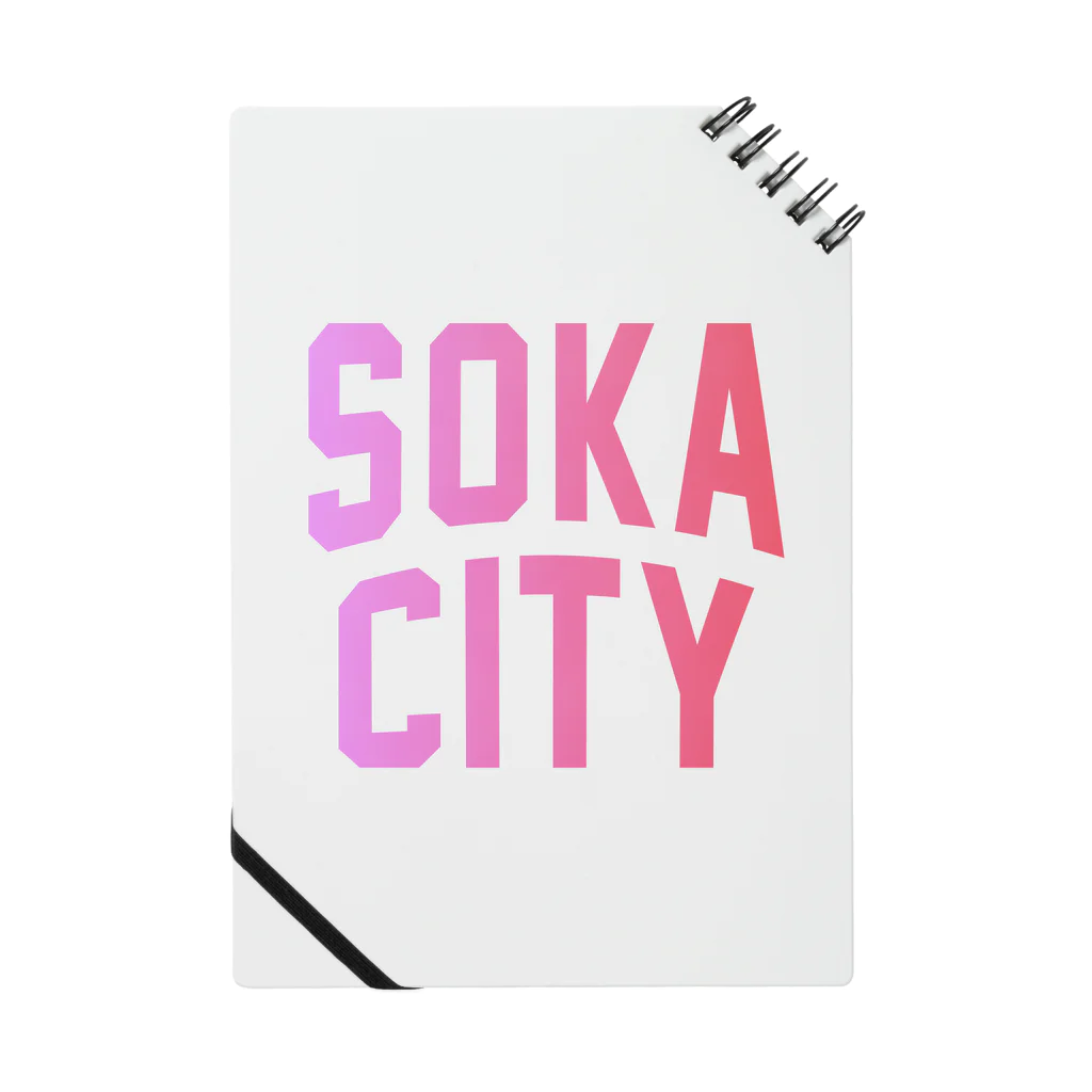 JIMOTOE Wear Local Japanの草加市 SOKA CITY Notebook