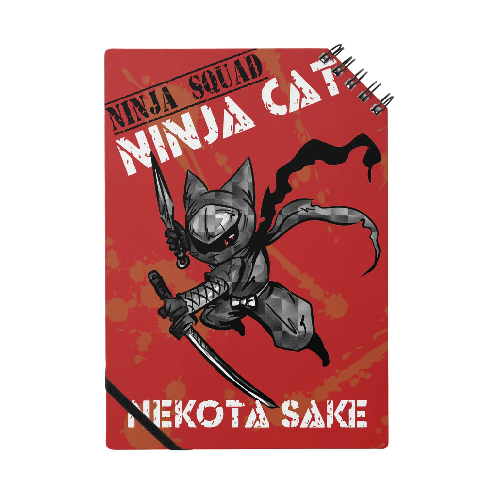 NINJA WARSのNINJA CAT Notebook