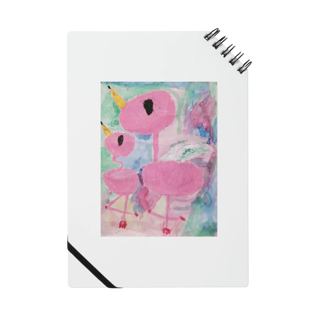 oekakiのオエカキ_ Flamingo Notebook