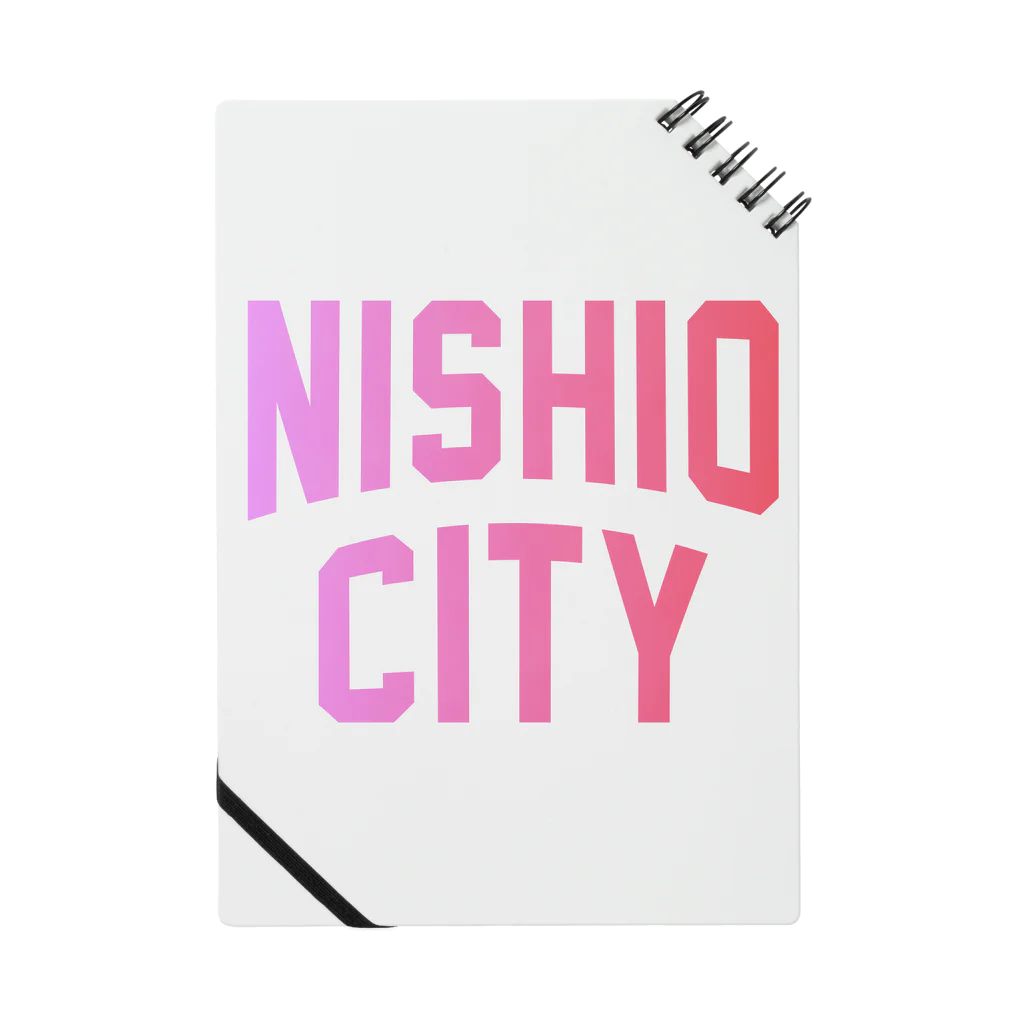 JIMOTOE Wear Local Japanの西尾市 NISHIO CITY Notebook