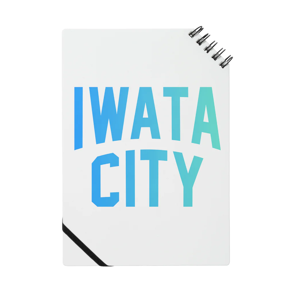 JIMOTOE Wear Local Japanの磐田市 IWATA CITY Notebook