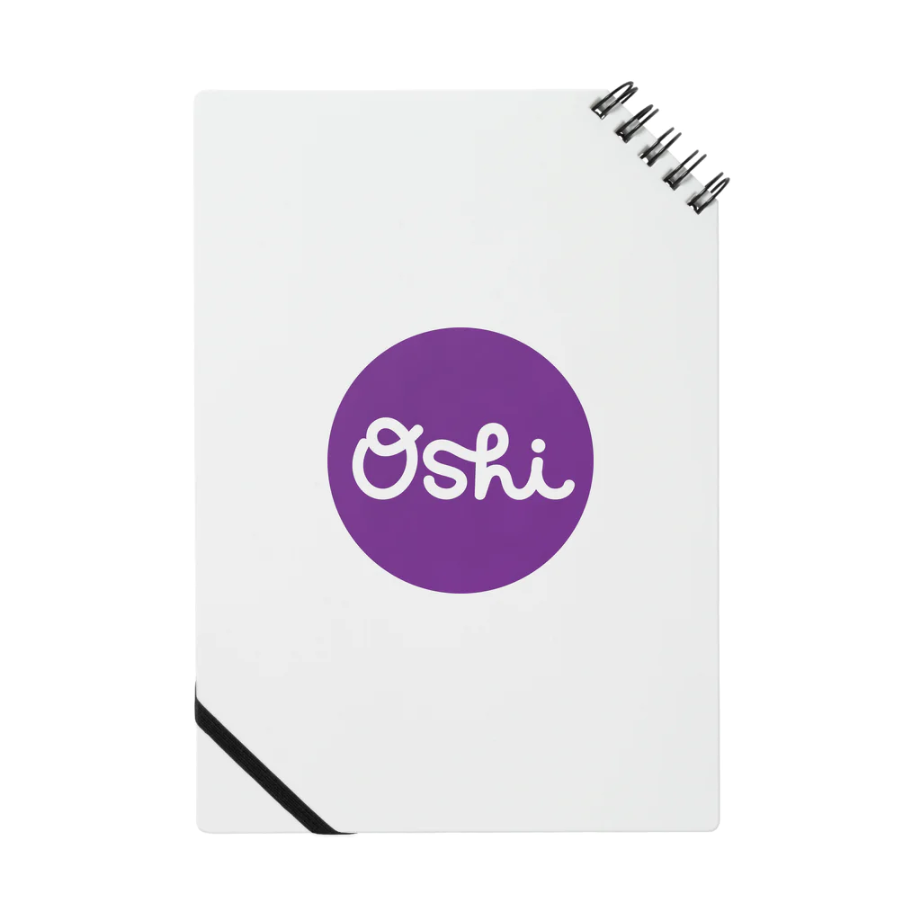 Oshiの•Oshi•  Purple 10 Notebook