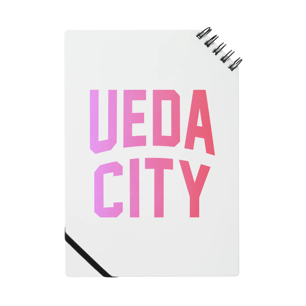 JIMOTOE Wear Local Japanの上田市 UEDA CITY Notebook