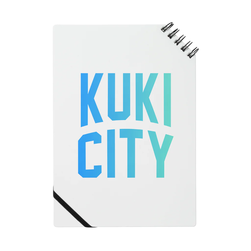 JIMOTOE Wear Local Japanの久喜市 KUKI CITY Notebook