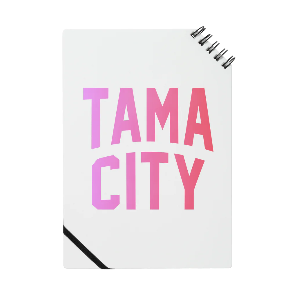 JIMOTOE Wear Local Japanの多摩市 TAMA CITY Notebook