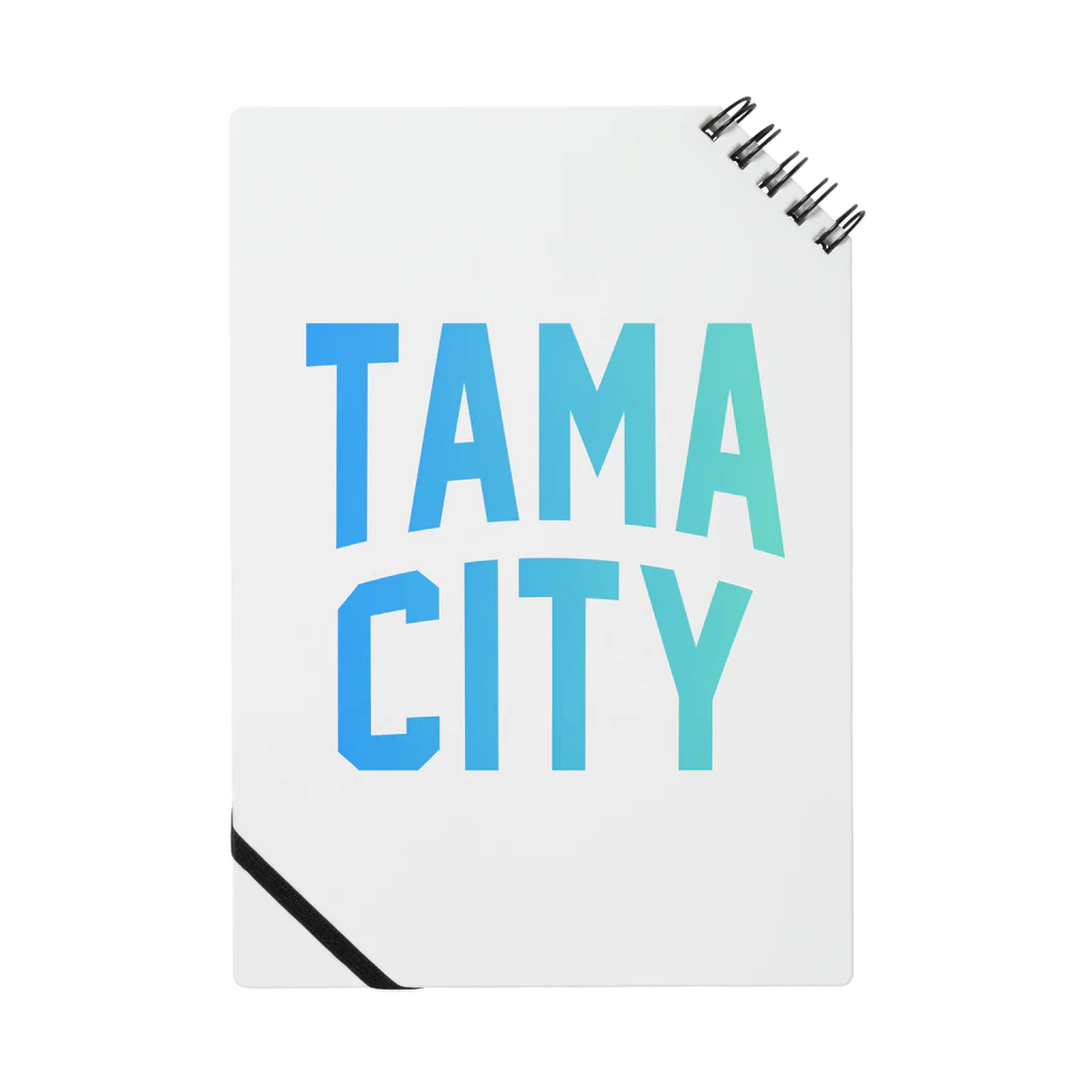 JIMOTOE Wear Local Japanの多摩市 TAMA CITY Notebook