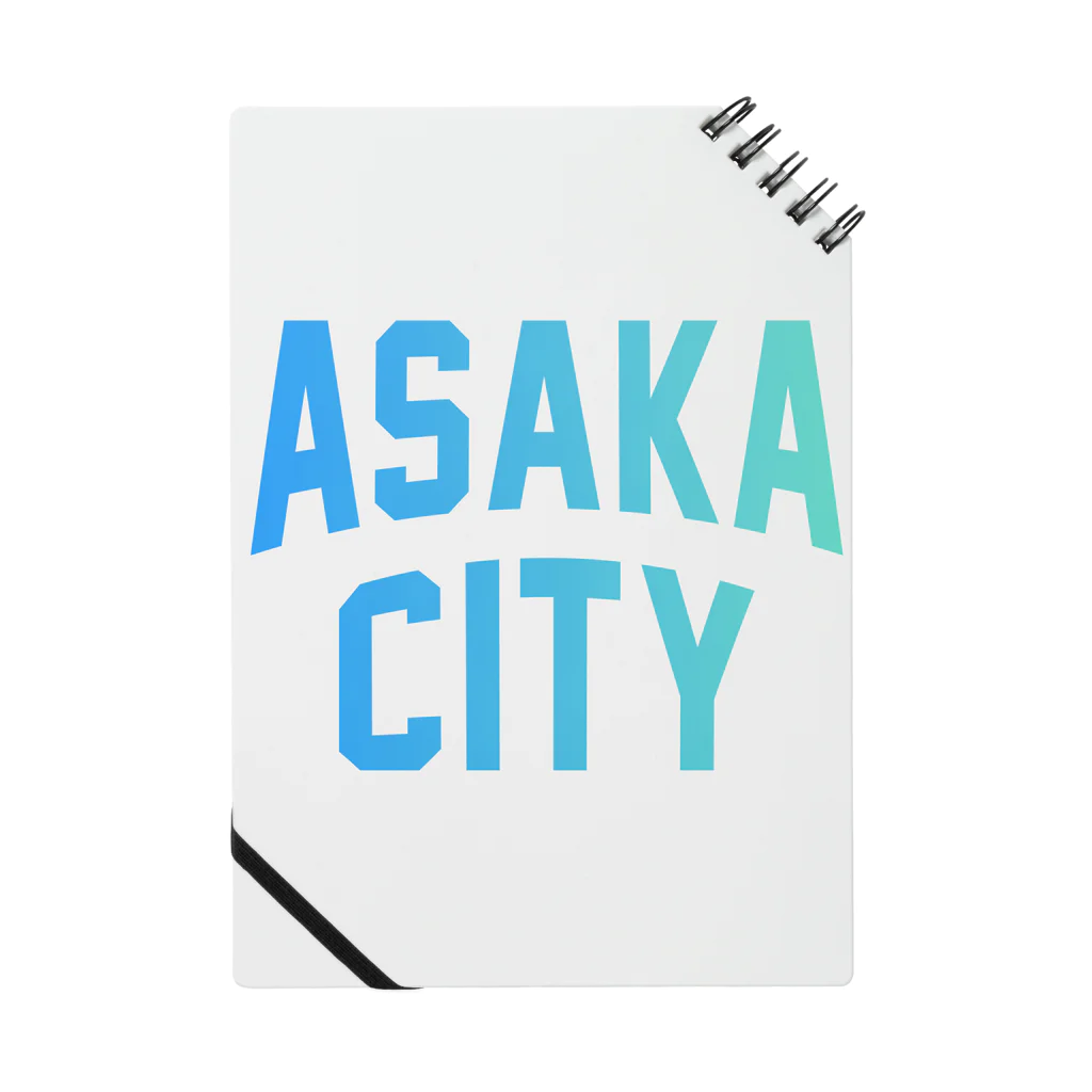 JIMOTOE Wear Local Japanの朝霞市 ASAKA CITY Notebook