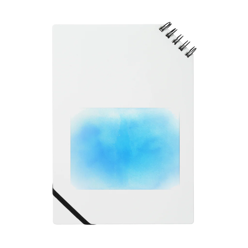 水彩 Ao_watercolorのOcean Blue　水彩 Notebook