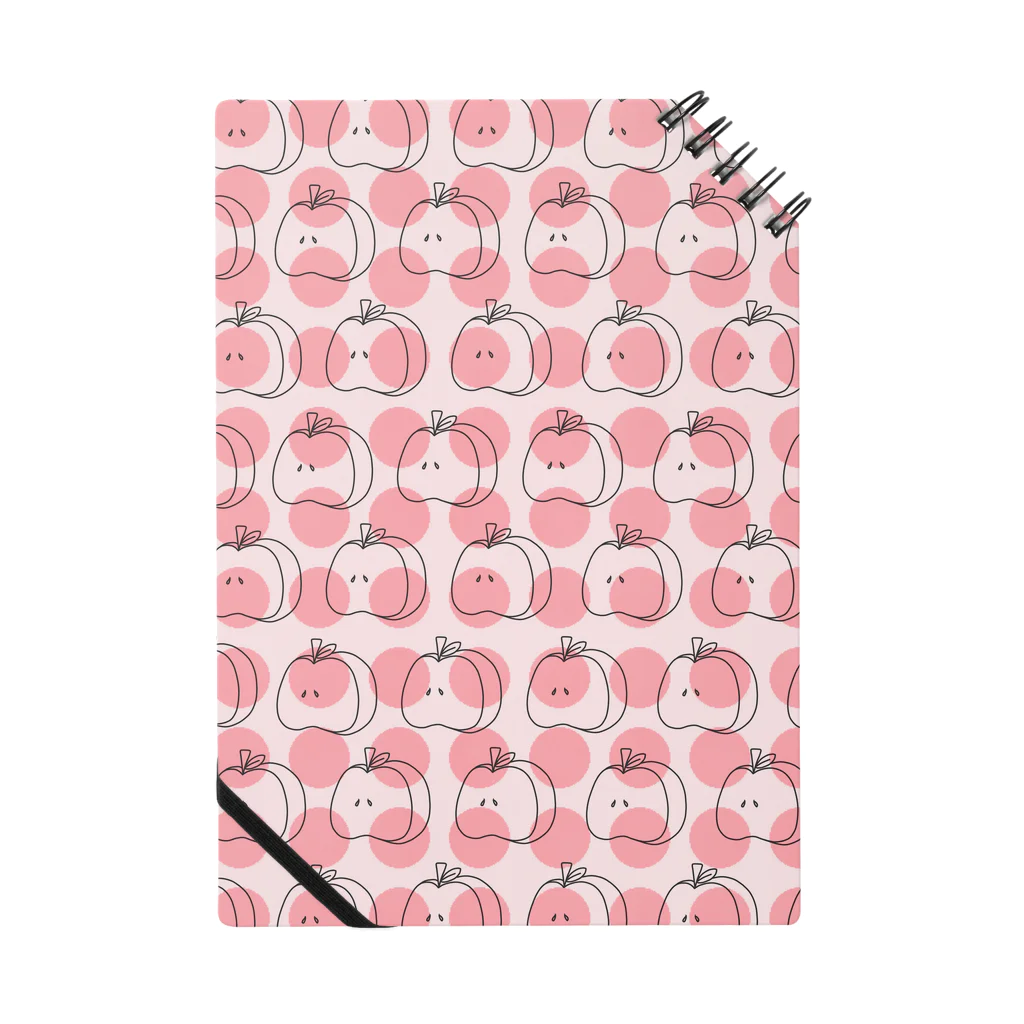 うらめし屋　のりんごリンパターン　Ｐ Notebook