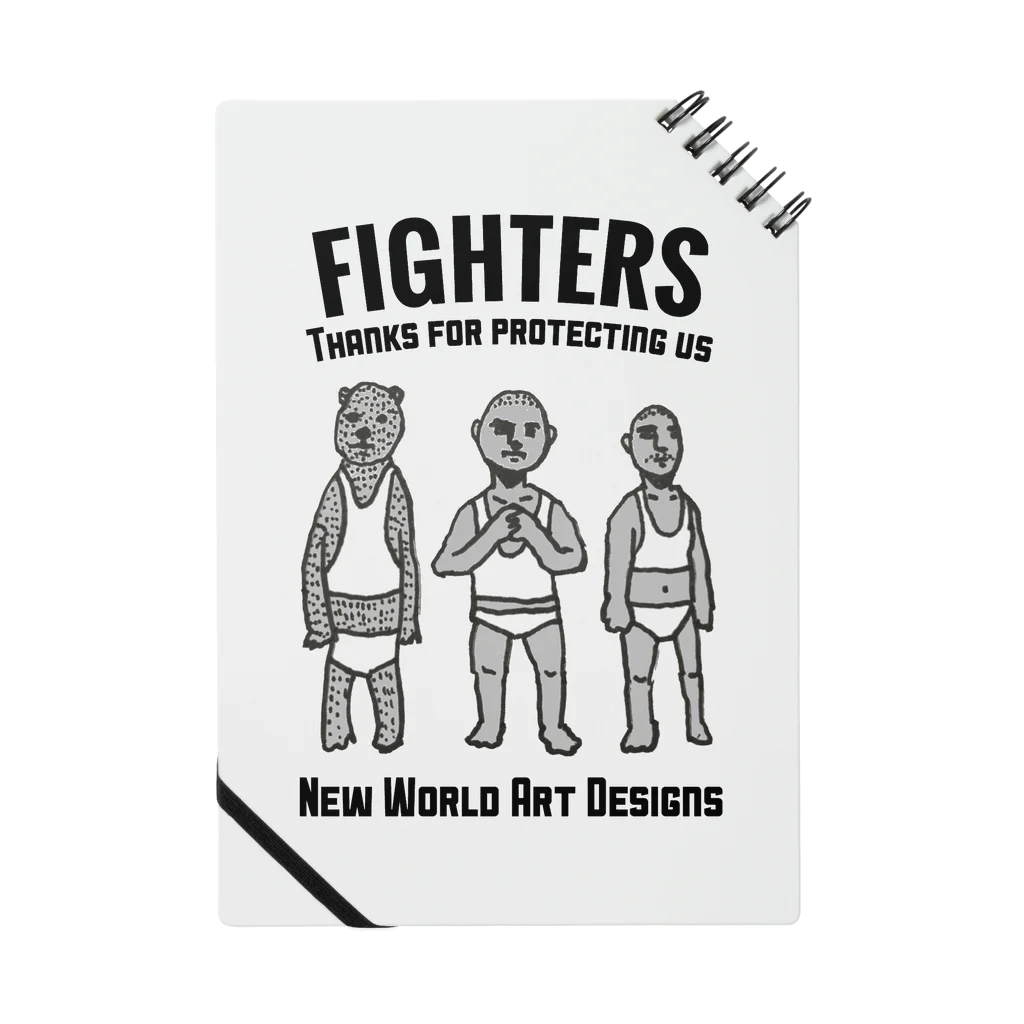 newworldartdesignsのFIGHTERS Notebook