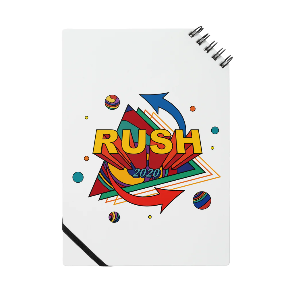 多摩美硬式テニス部フリーマーケットのRUSH Notebook