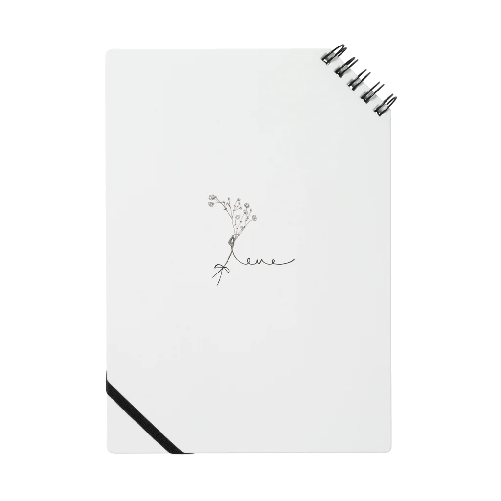 rilybiiのかすみ草 logo Notebook