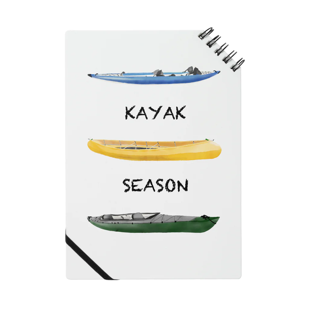 星空の教室　購買部のKAYAK SEASON ノート