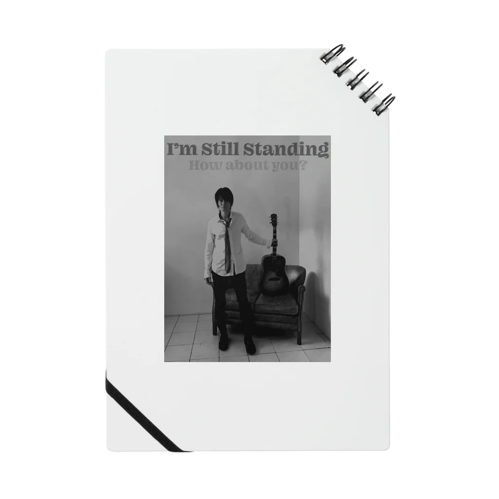 Saki Nobuhide Official Goods ShopのI'm still standing ノート Notebook