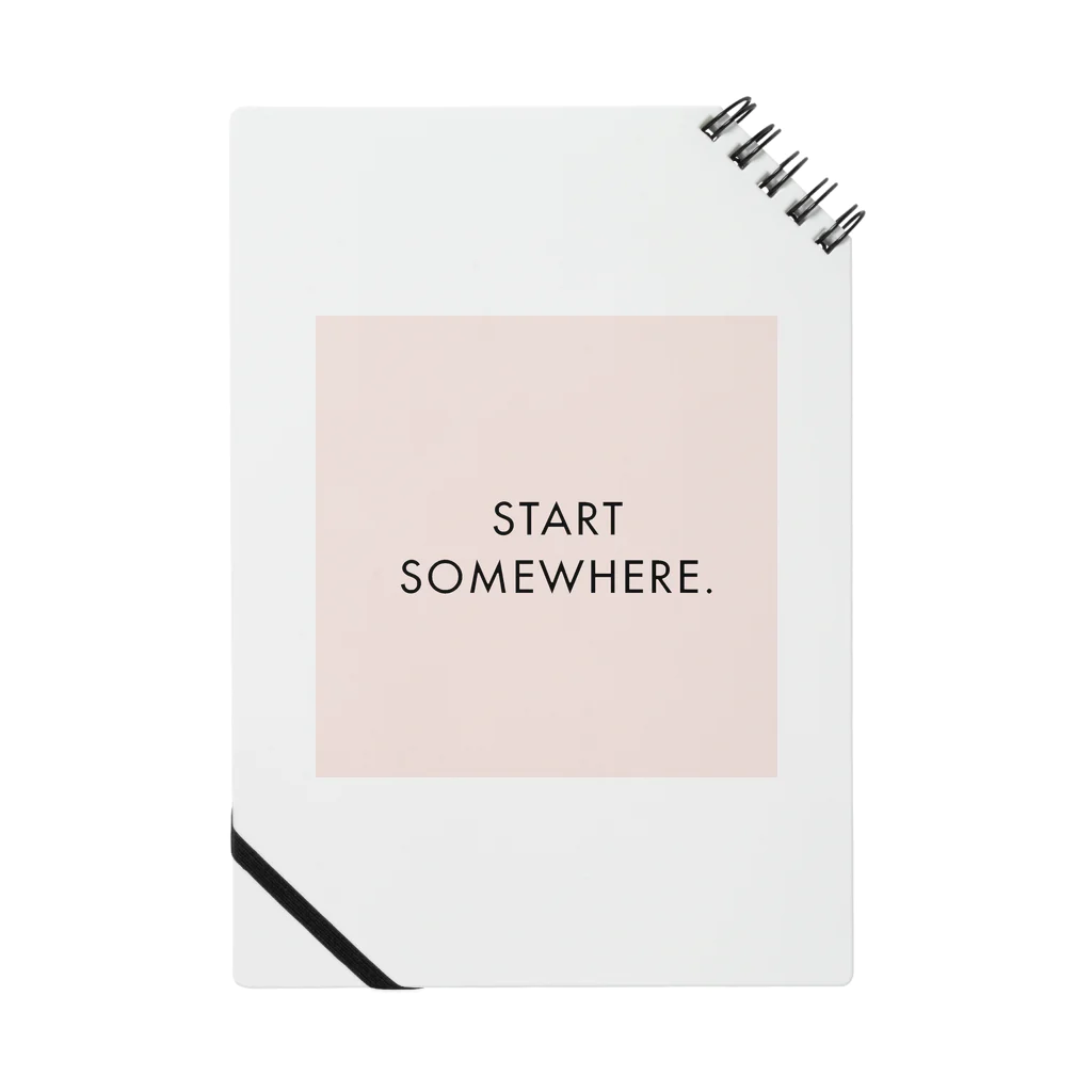 amaiji studioのSTART SOMEWHERE.  Notebook