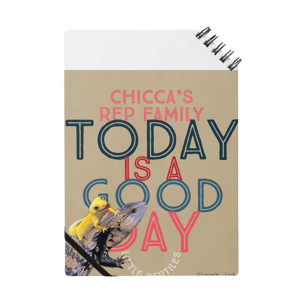 Licca's LickのToday is a good day カカオ&シトラス Notebook