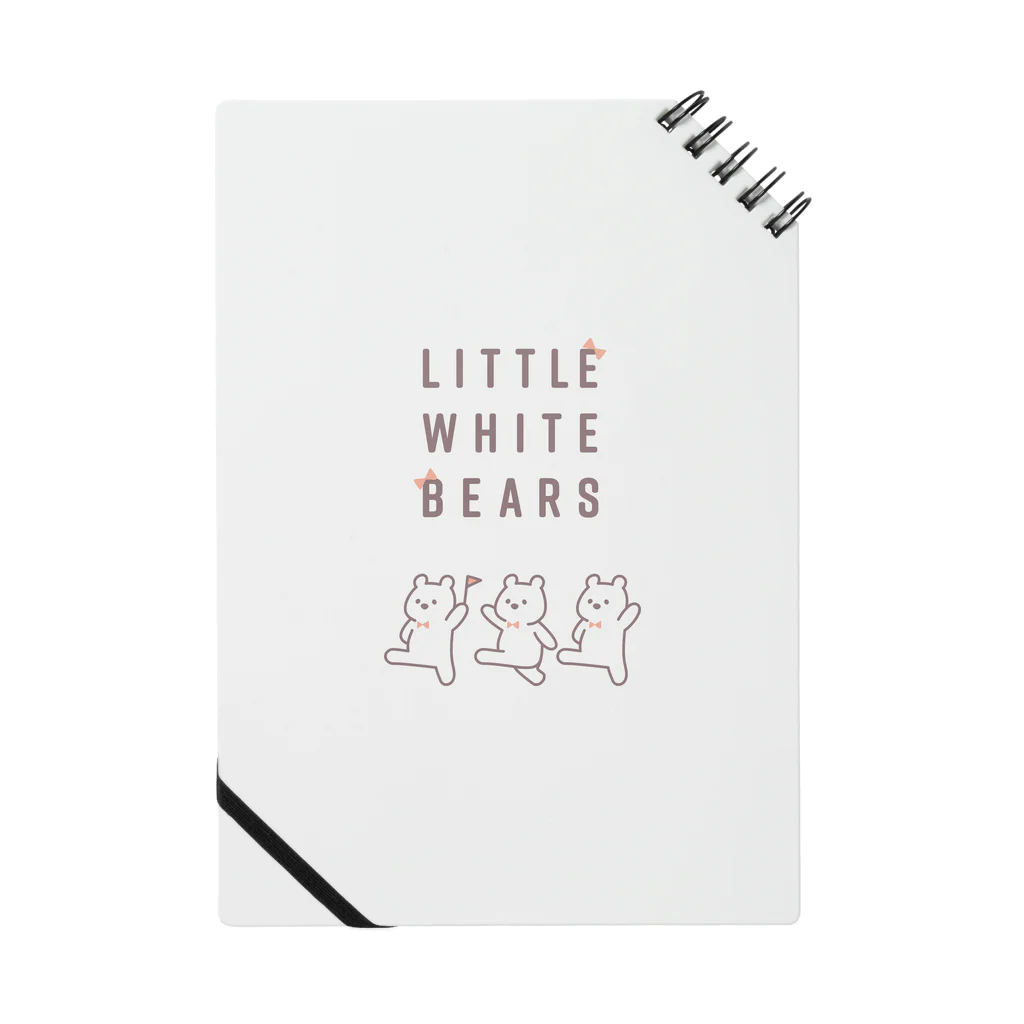 はるきちのLITTLE WHITE BEARS(行進ver.） Notebook