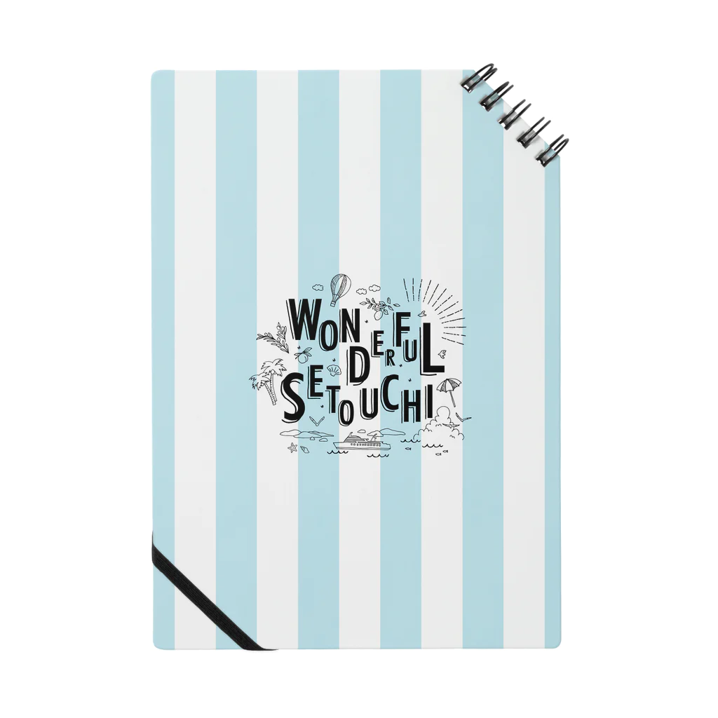 RYOBI-SHODOSHIMA STOREのWONDERFUL SETOUCHI BLUE Notebook