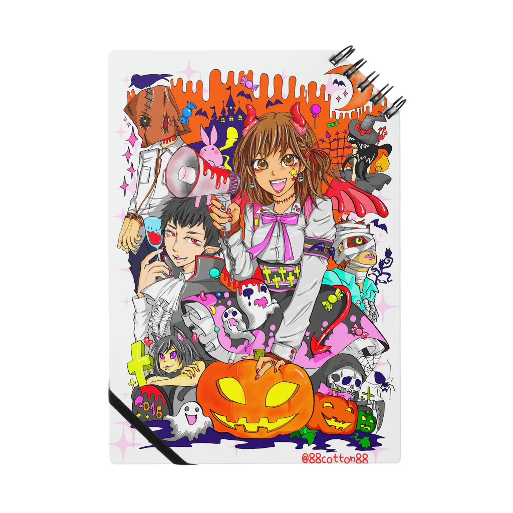 aobatakeのハッピーハロウィン2016 ノート