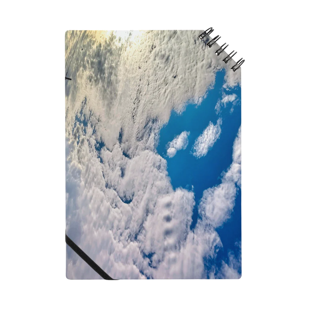 錆猫の館の【A】キスをする雲～LOVE&PEACE Notebook