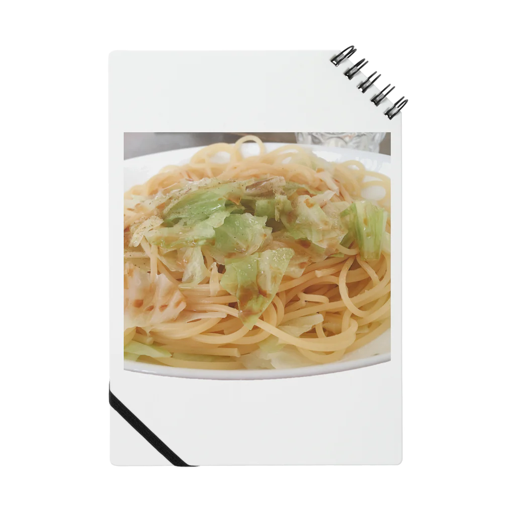 オンガクスグッズショップの醤油ごま油キャベツスパゲッティ🍝 Ongakus photo goods ノート