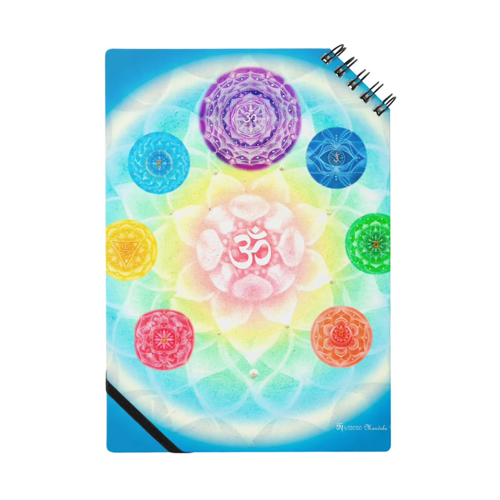 Mandala Mariのチャクラマンダラ Notebook