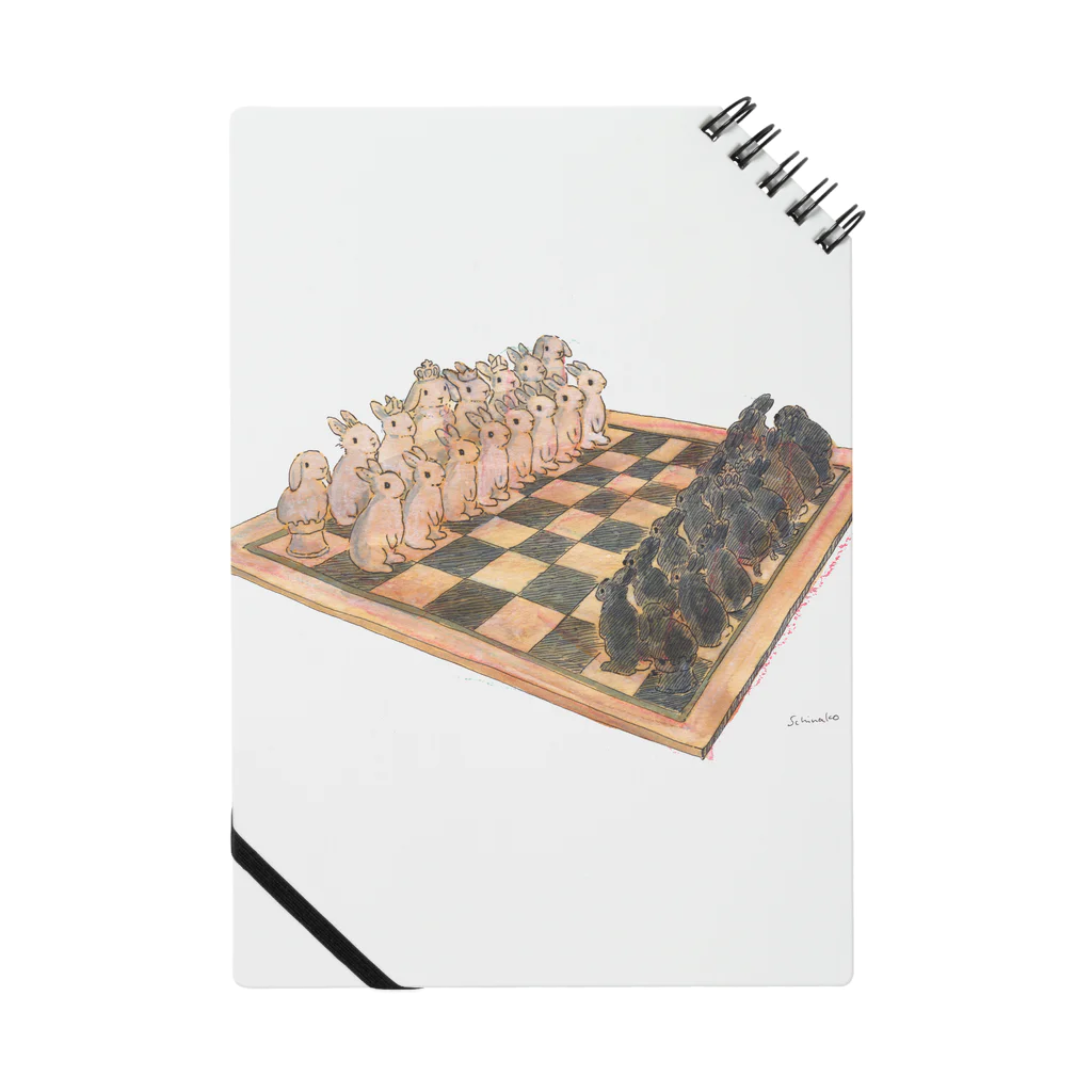 SCHINAKO'SのRabbit chess Notebook