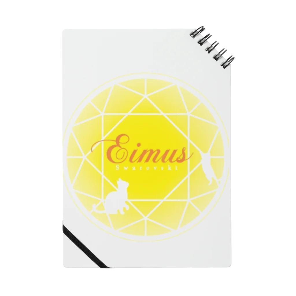 eimusのeimusグッズ（黄） ノート