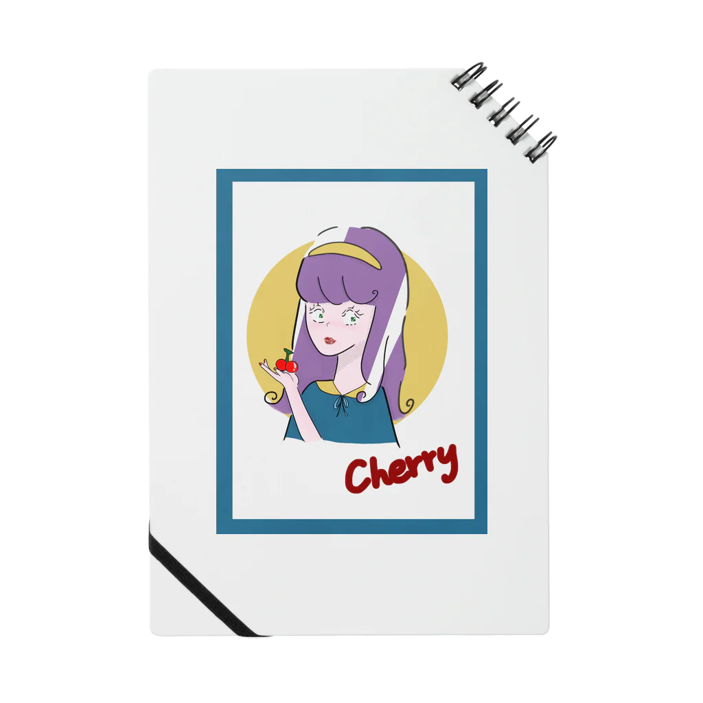 こいあめのCherry moon Notebook