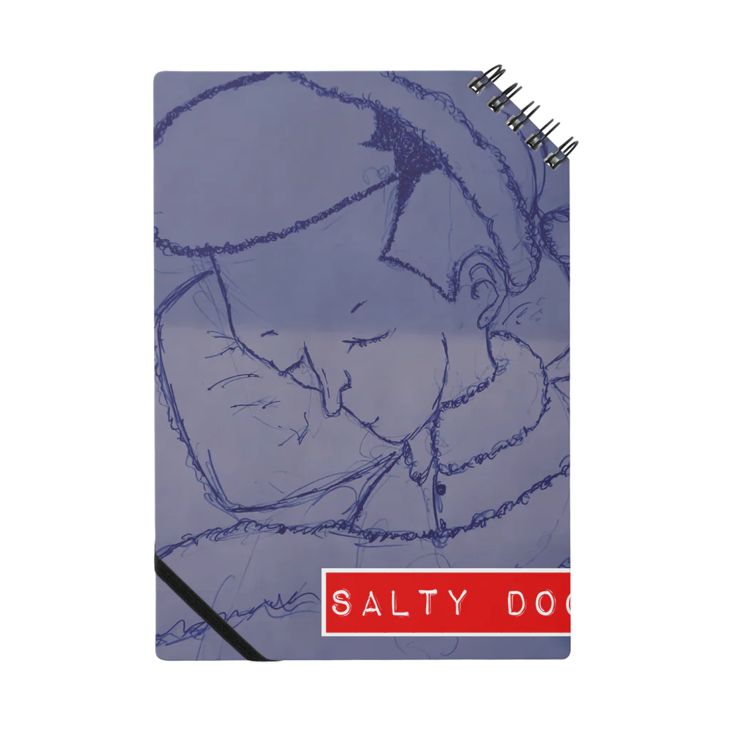 ハートフルエルズのSALTY DOG Notebook