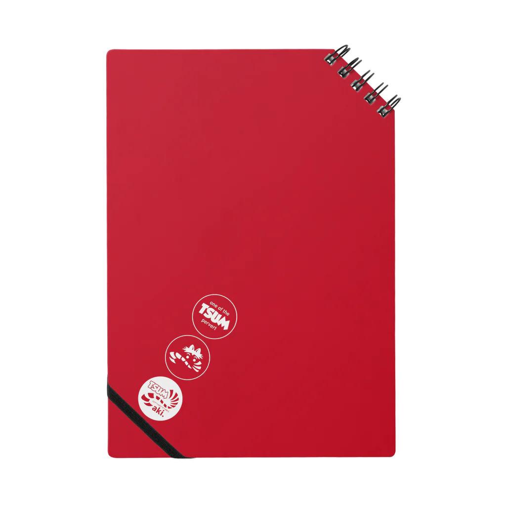 TSUMch aki.のあ！ 赤いノート Notebook