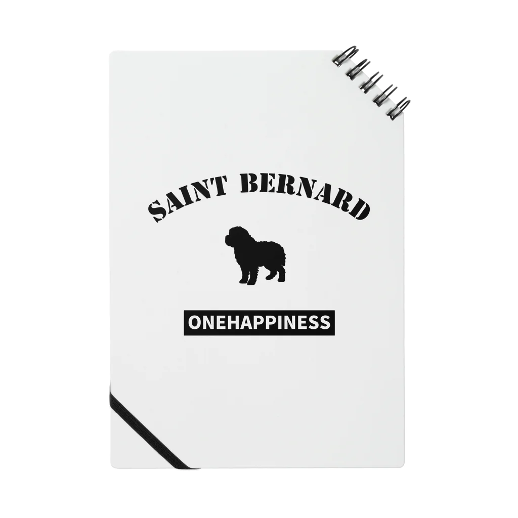 onehappinessのセントバーナード　ONEHAPPINESS Notebook