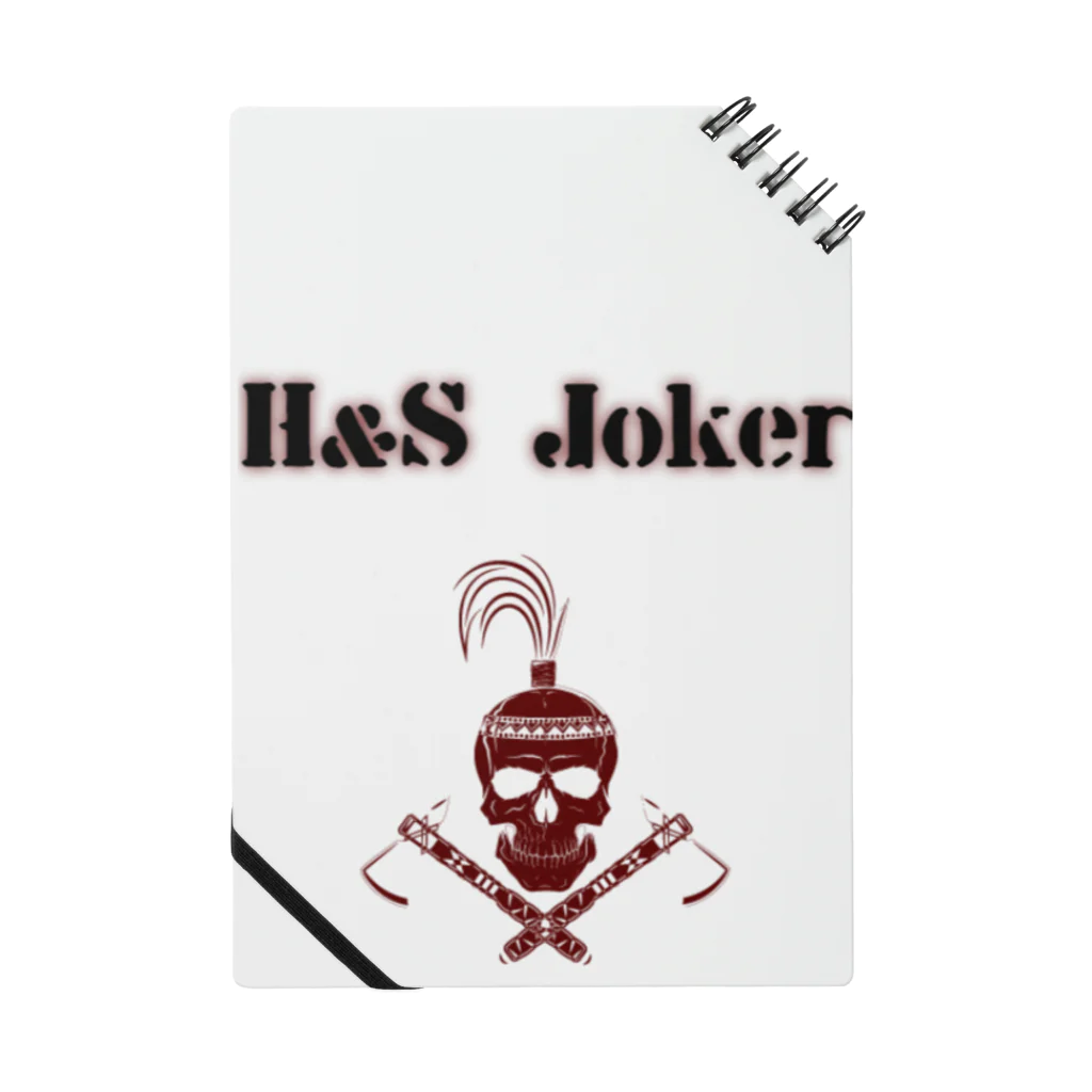 H-S_Jokerのロゴアイテム ノート