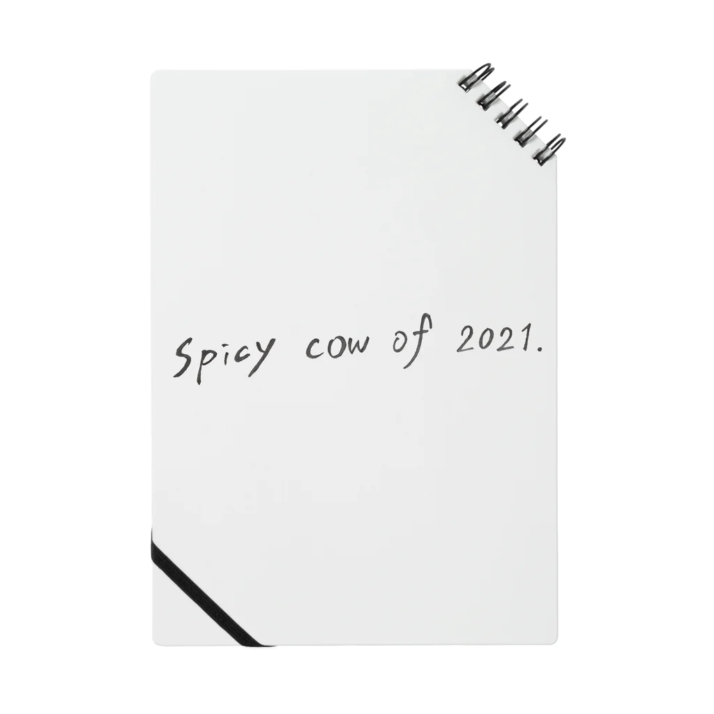 makeの2021年の干支アイテム Notebook