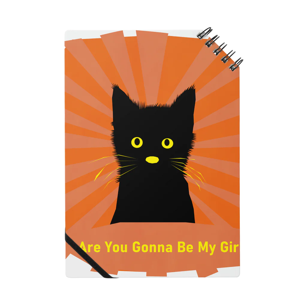 SOKICHISAITOのAre You Gonna Be My Girl 002 Notebook