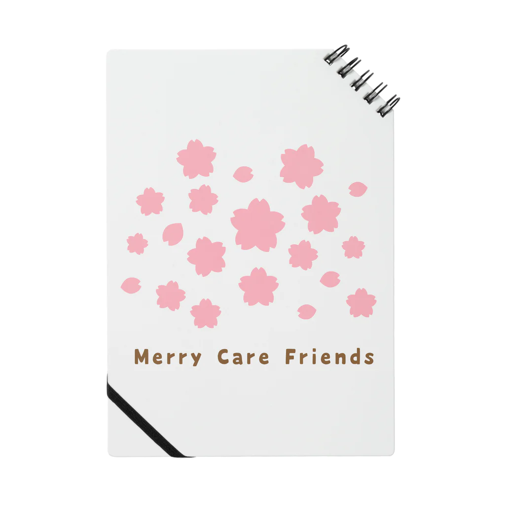 Merry Care ShopのMerry Care Friends　さくら Notebook