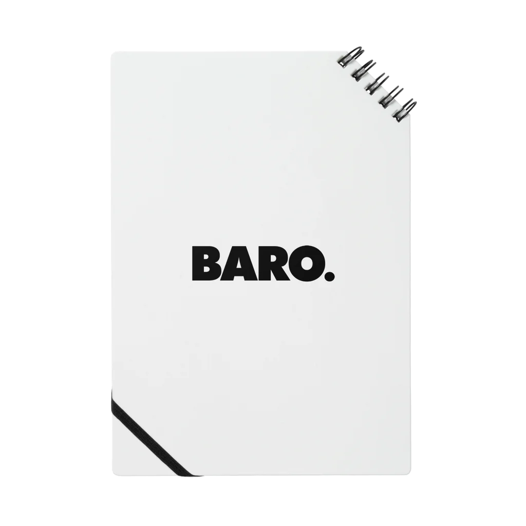 おもしろいTシャツ屋さんのBARO.　バーロー　馬鹿野郎　コナン Notebook