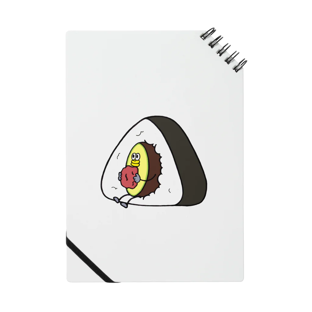 AVOCADO FAMILYの梅干しおにぎり Notebook